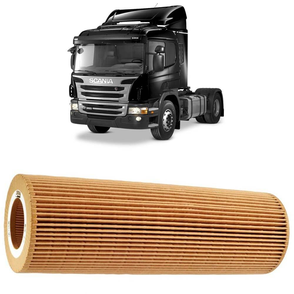 Filtro Óleo Scania P250 P360 R450 D13 WEGA WOE-471