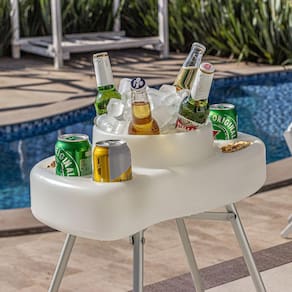 Cooler com Porta Copos Pool Party com Suporte