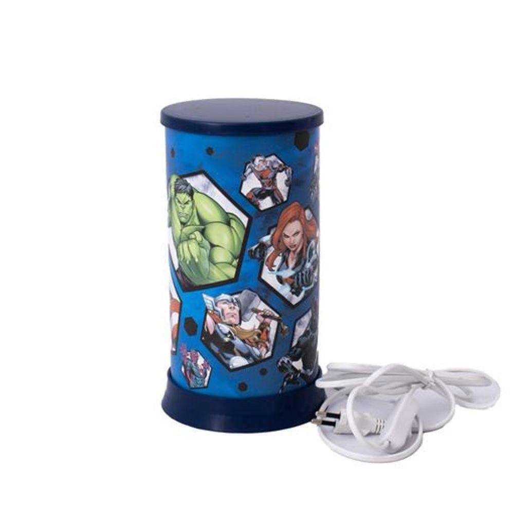 Luminária de Mesa Hug Marvel Super Heróis Blue