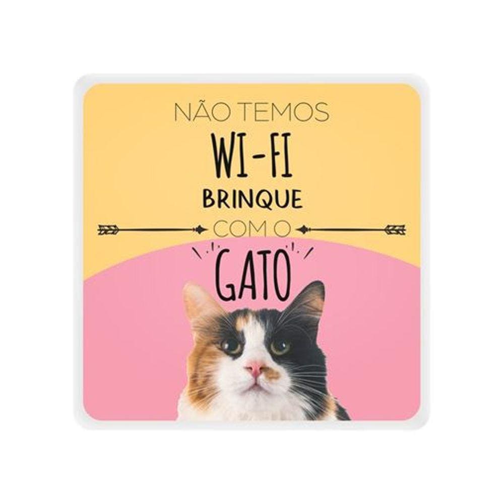 Luminária Box Slim Wifi Cat USB