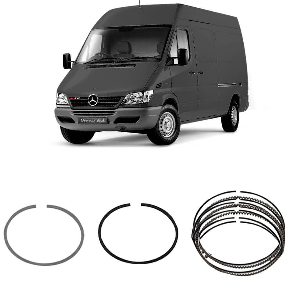 Jogo Anel Segmento STD Sprinter 2.2 16V 2002 a 2013 Metal Leve