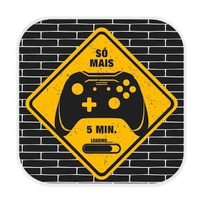 Luminária Box Só Mais 5 Minutos Gamer Light