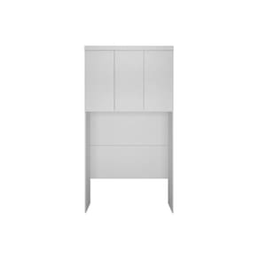Módulo Armário Ponte Aéreo Solteiro Rizon C- 3 Portas Branco - Novo Horizonte