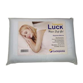 Travesseiro Espuma Luck Hiper Soft Gel (60x40x12) - Luckspuma
