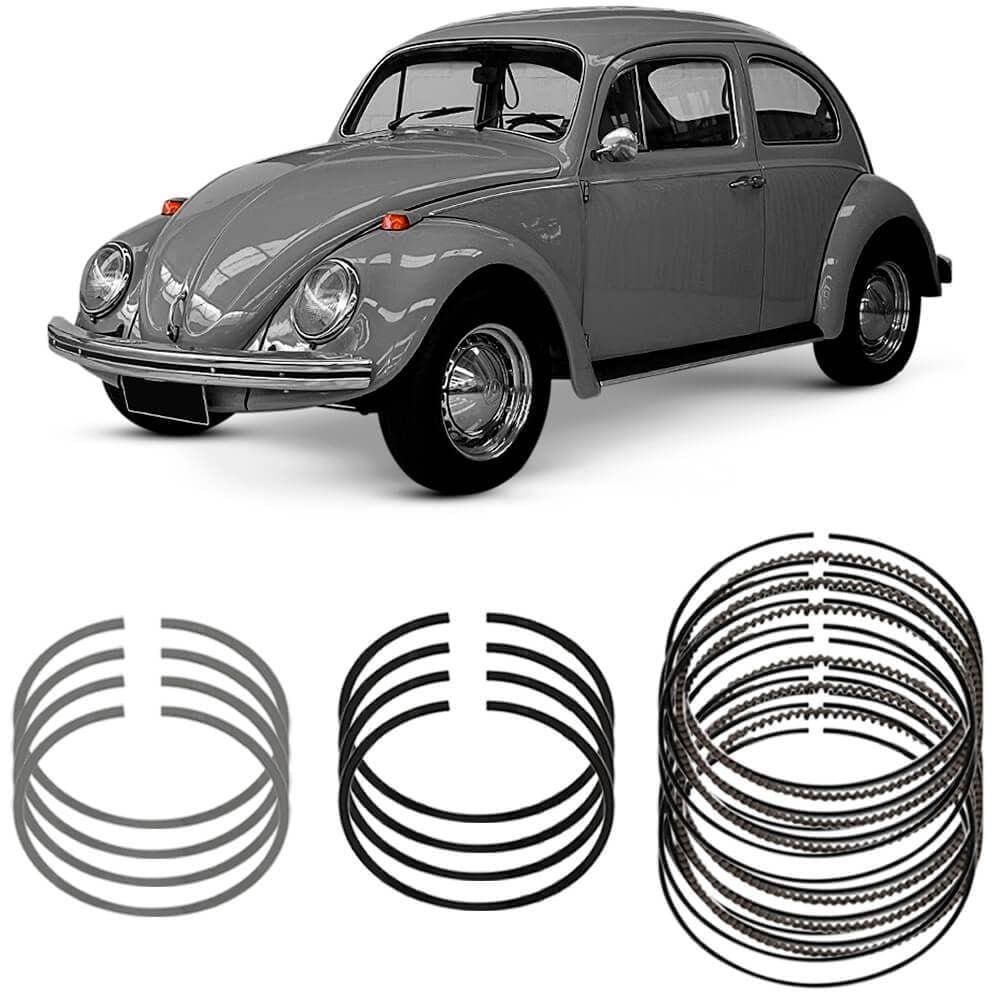 Jogo Anel Segmento Volkswagen Fusca 1300 68 a 84 Metal Leve