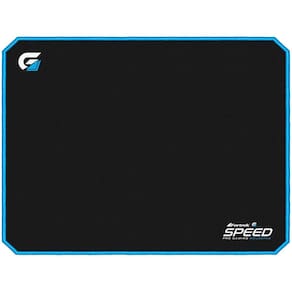 Mousepad Gamer Fortrek Speed Grande 320x240mm Preto E Azul - MPG101