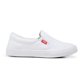 Slip On Masculino Lona Calce Fácil Elástico Confortável