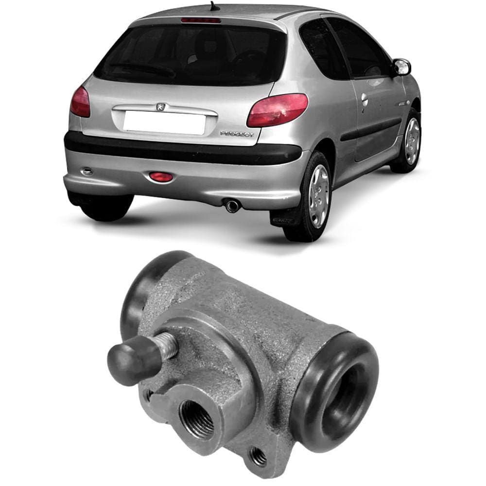 Cilindro Burrinho Roda Traseiro Esquerdo Peugeot 206 207 306