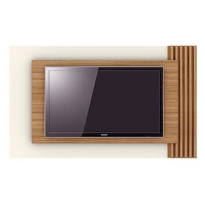 Painel Para Tv Pl3003 Até 65" Natural-off White - Tecno Mobili