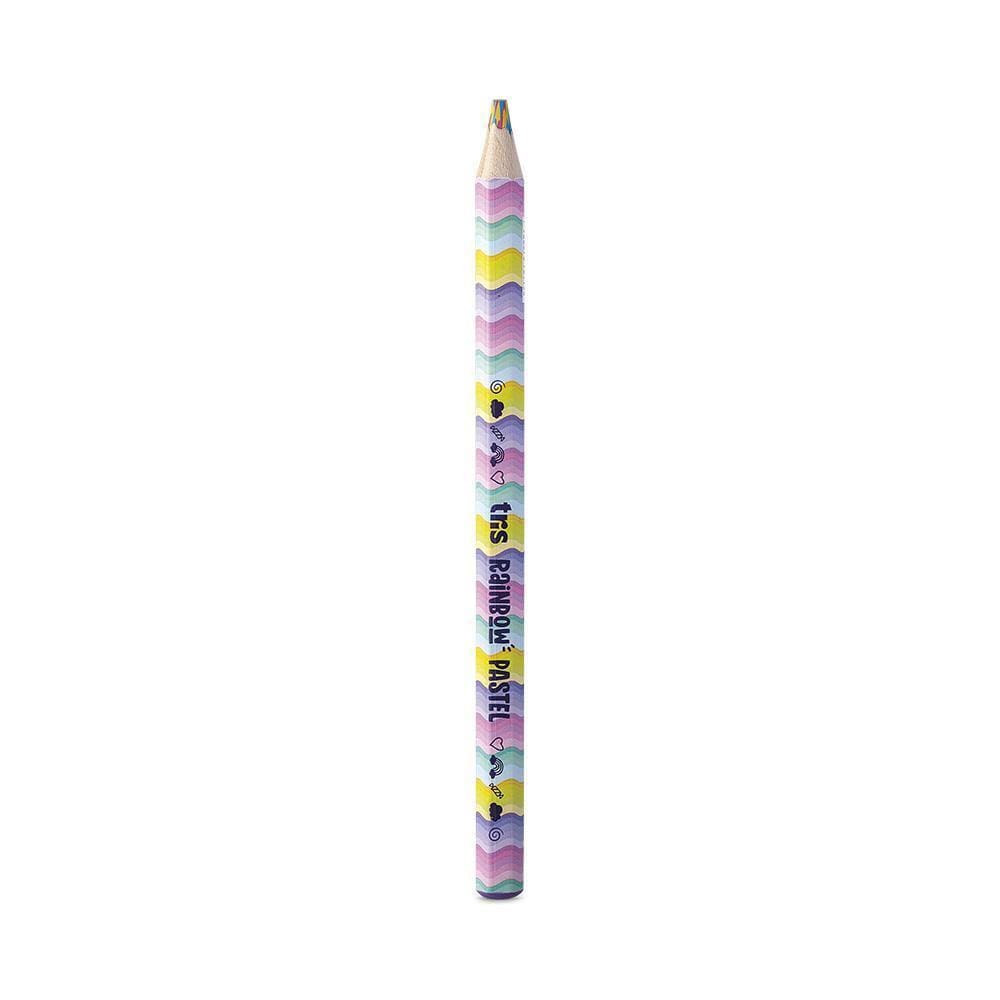 Lápis de Cor Tris Rainbow Pastel 901149 Tris