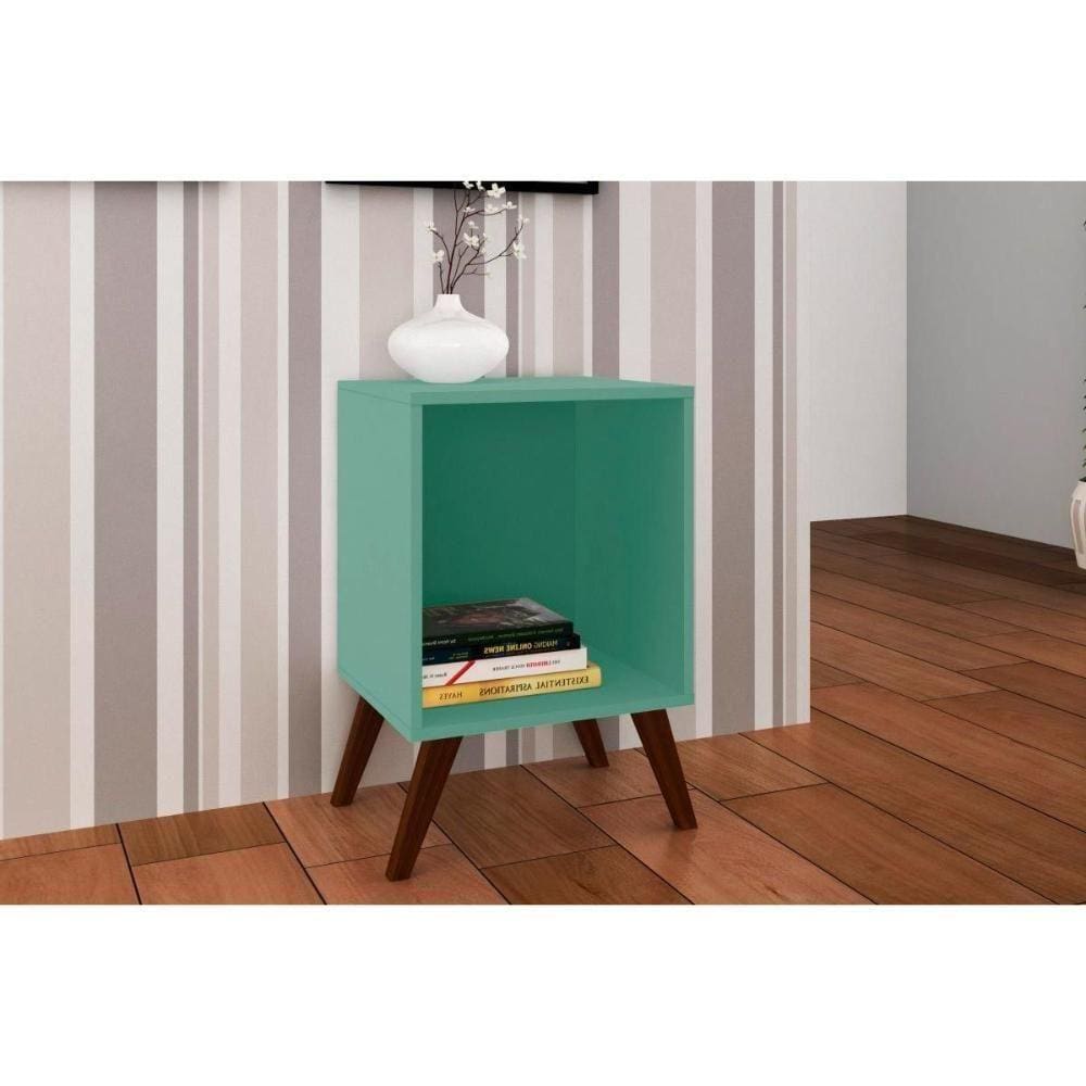 Mesa De Cabeceira Solteiro Rt3013 Oliva - Movelbento