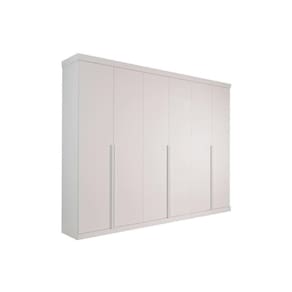 Guarda Roupa 6 Portas E 6 Gavetas Guarapari Branco - Panan