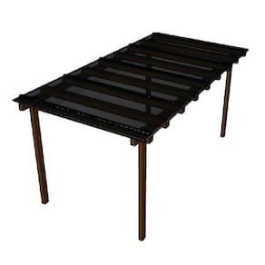 Cobertura Policarbonato Alveolar fume 4mm - 4,00m x 1,00m