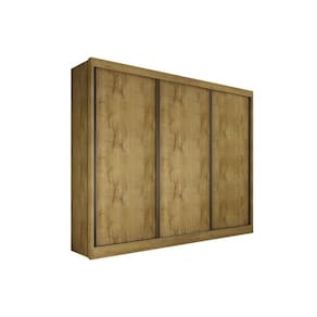 Guarda Roupa 3 Portas De Correr E 6 Gavetas Toulon Cumaru - Novo Horizonte