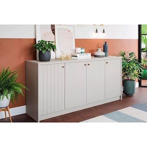 Buffet De Sala Jantar Lia 4 Portas Off White - Cimol