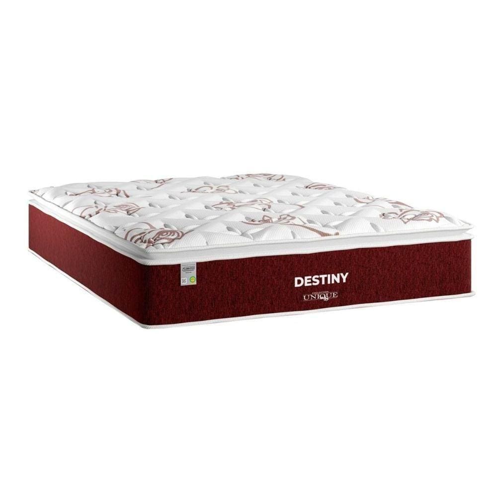 Colchão Casal Molas Ensacadas Destiny D28 (138x188x33) - Plumatex