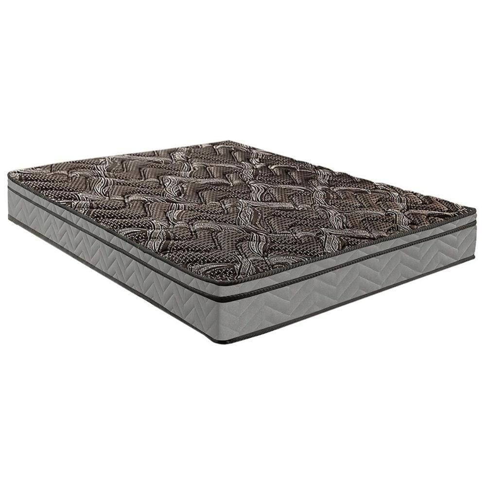 Colchão Viúva D28 - Ep - Anatômico Conforto Firme Euro Pillow Gray (128x188x17) - Paropas