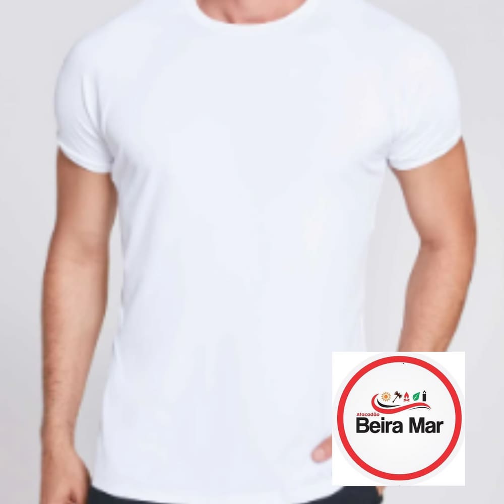 Camiseta Básica Feminina 100% Poliéster