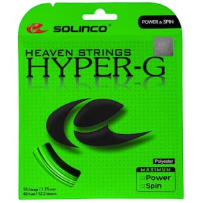 Corda Solinco Hyper G 18 1.15mm Verde - Set Individual