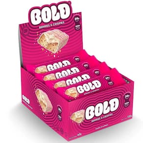 Bold Barrinha Caixa Fechada 12 Unid Berries e Crispies 60g