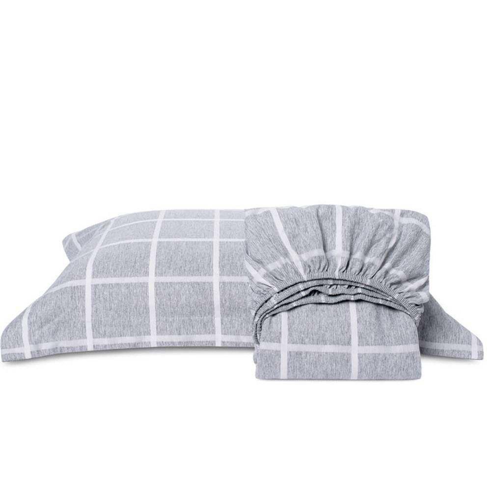 Jogo de Lençol Gridde Solteiro 2 Peças Lavive