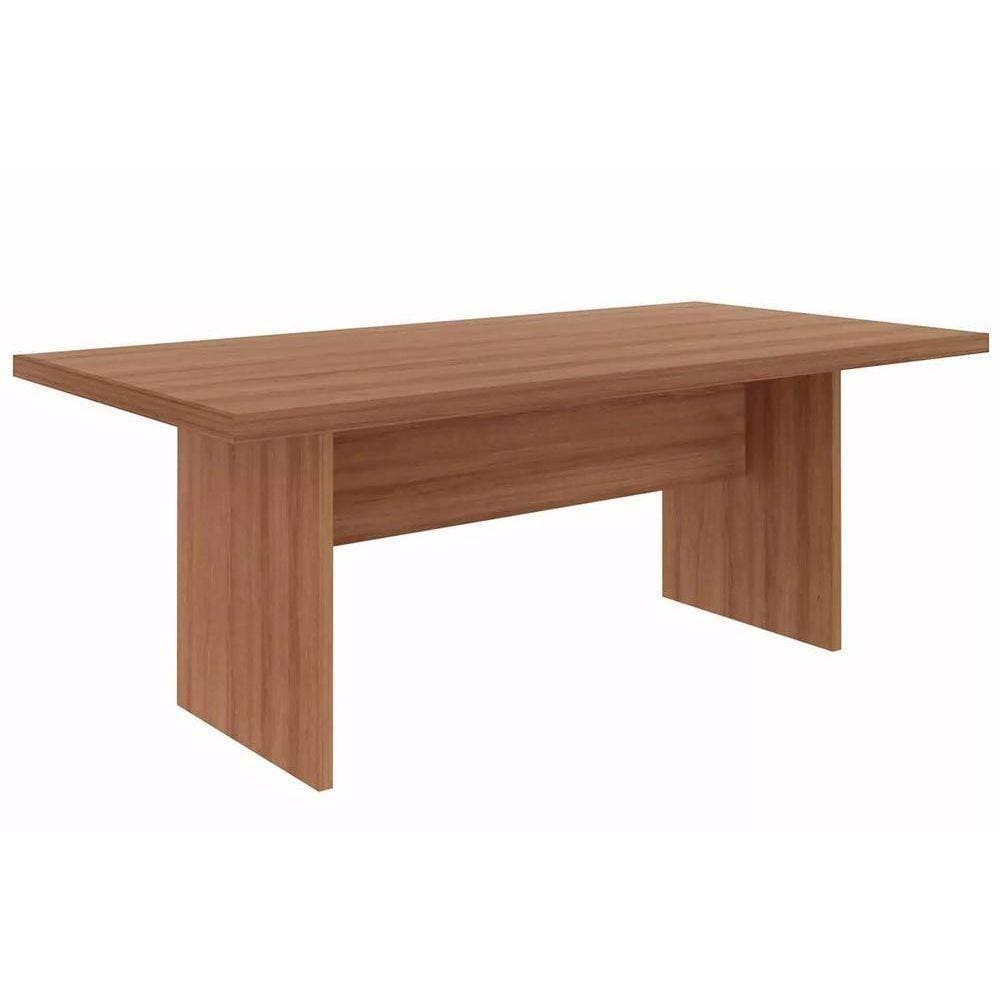 Mesa De Diretor Reunião Me4119 Amêndoa - Tecno Mobili