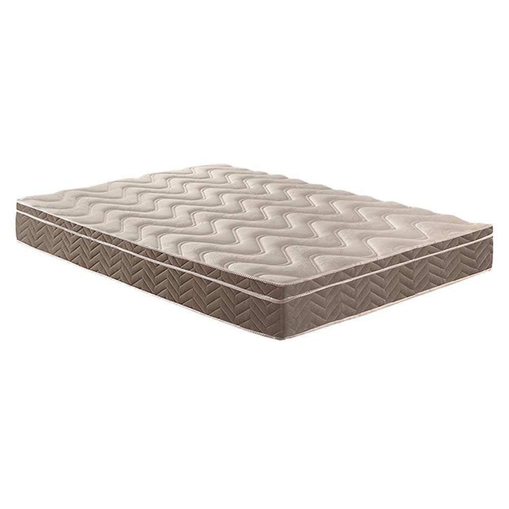 Colchão Viúva Ortopédico D - Ep Anatômico Confort Ultra Firme Euro Pillow Brown Paropas