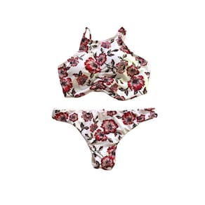 Biquíni Feminino Cropped Com Calcinha Dupla Face
