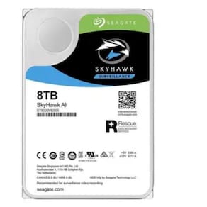 Hdd Seagate Skyhawk Ai 8Tb P/ Seguranca / Vigilancia / Dvr - St8000Ve001