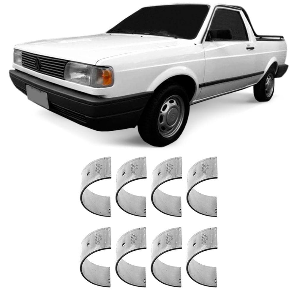 Bronzina Casquilho Biela 0.25 Saveiro Voyage 1.6 8V 89 a 93 Metal Leve SBB223