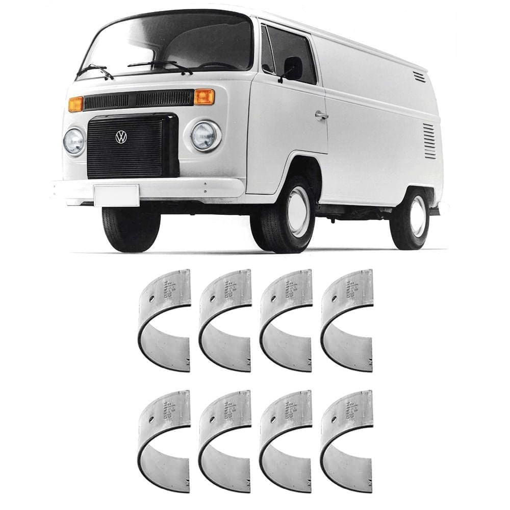Bronzina Casquilho Biela 0.75 Volkswagen Kombi 1.6 8V 97 a 2006 Metal Leve