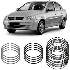 Jogo Anel Segmento STD Corsa Sedan 1.0 99 a 2005 Metal Leve