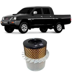 Filtro Ar Mitsubishi L200 2.5 94 A 2007 Metal Leve