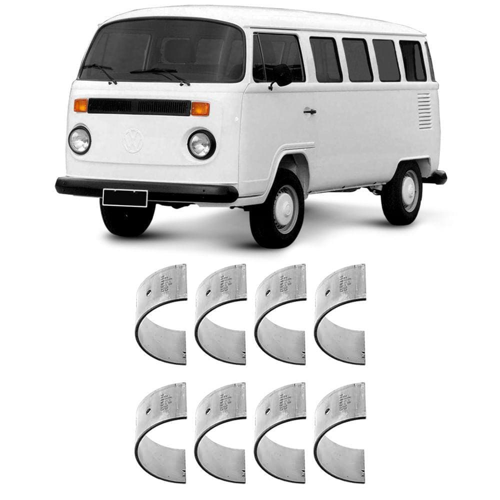 Bronzina Casquilho Biela STD Kombi Parati Passat 81 a 2005 Metal Leve SBB390