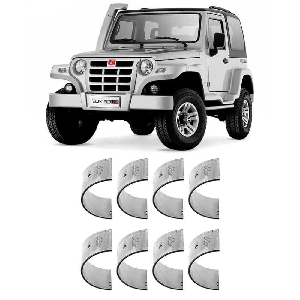 Bronzina Casquilho Biela STD Troller RF Sport 97 a 2001 Metal Leve SBB494