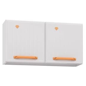Armário Aéreo P/ Cozinha Diamante C/ 2 Portas 70cm Branco - Telasul