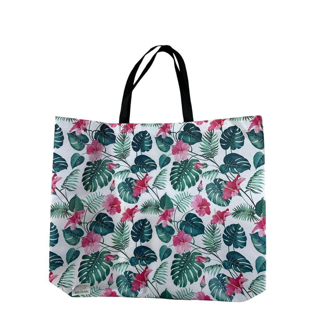 Jogo com 2 Sacolas Retornáveis Ecobag 48x35 Grande Estampado