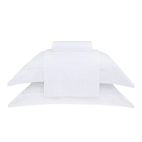 Jogo Cama Casal 300 Fios Damask Stripes 4 Peças Buddemeyer