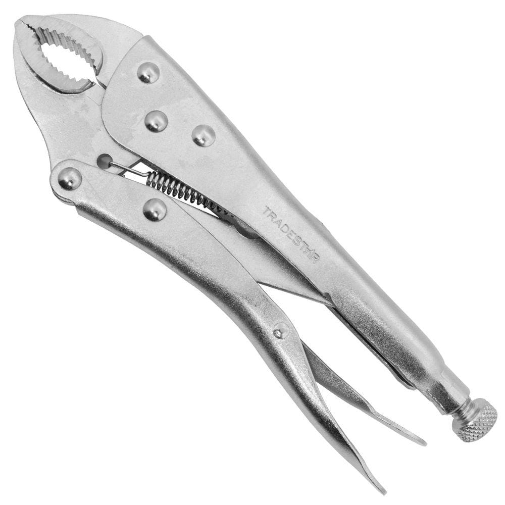 Alicate De Pressão Mordente Curvo 10&quot;