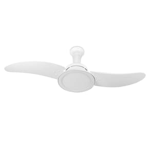 Ventilador de Teto 2 Pás 220V Euro Led Tron Ventiladores Branco