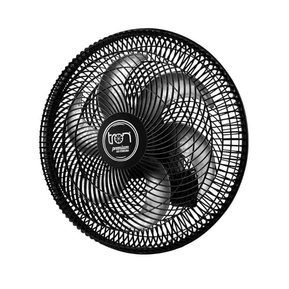 Ventilador de Parede Oscilante 220V Pp Premium Tron Preto