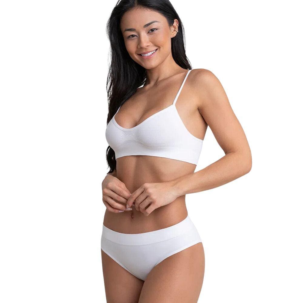 Conjunto de Lingerie com Sutiã e Calcinha Básica Lupo