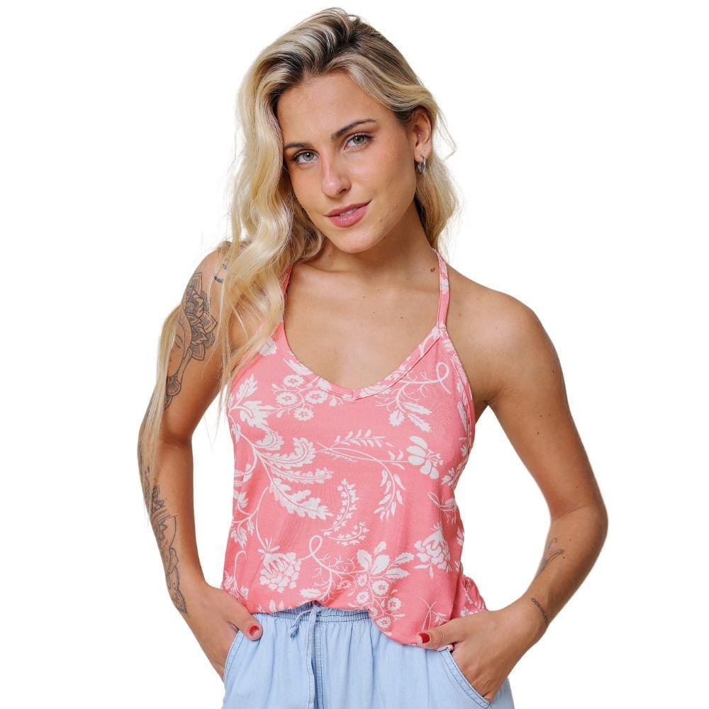 Regata Soltinha Riu Kiu Maya Coral 10614