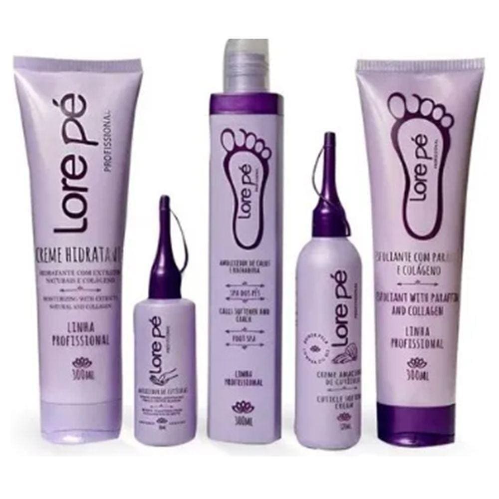 Kit Lorepé: Revitalize Seus Pés Com Cuidados Exclusivos