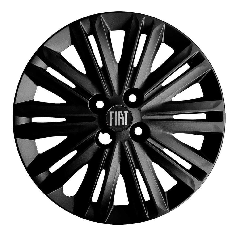 Calota Punto Idea Siena Aro 15 Black 208cp