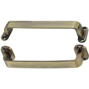 Puxador Duplo Milano 148mm Bronze Antigo Porta - Rústico