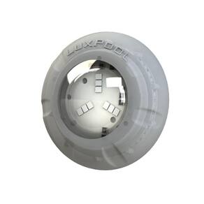 Refletor Power Led 4w Rgb Em Policarbonato Iluminação Multicolorida Para Piscina - Luxpool