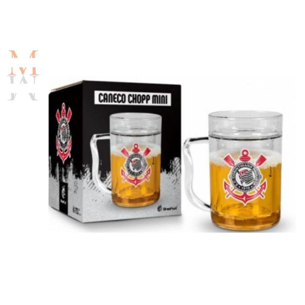 Caneca Gel Cerveja 200Ml - Corinthians Oficial