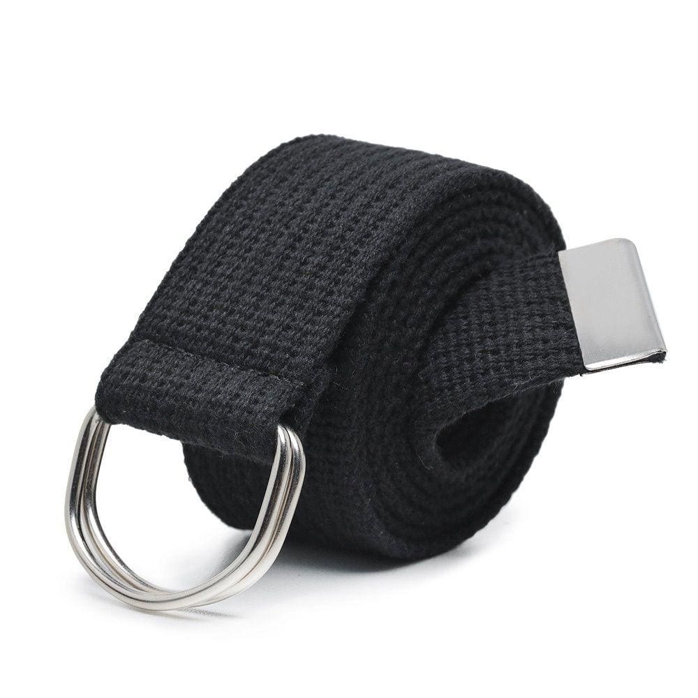 Cinto Plus Size Gorgurao Masculino Largo Fivela Argola de Metal Grossa Aço Resistente