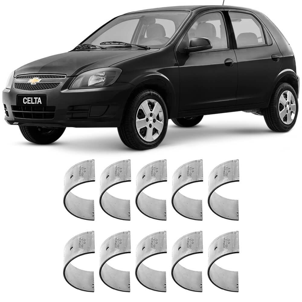 Bronzina Casquilho Mancal 0.25 Corsa Celta Montana 94 a 2021 Metal Leve SBC452